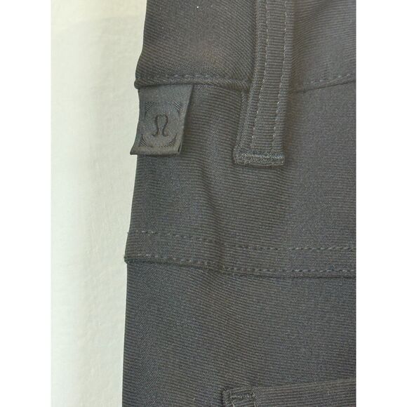 Lululemon ABC Classic Fit 5 Pocket Pant Men's 33 Black Warpstreme Stretch Smooth - Picture 5 of 7